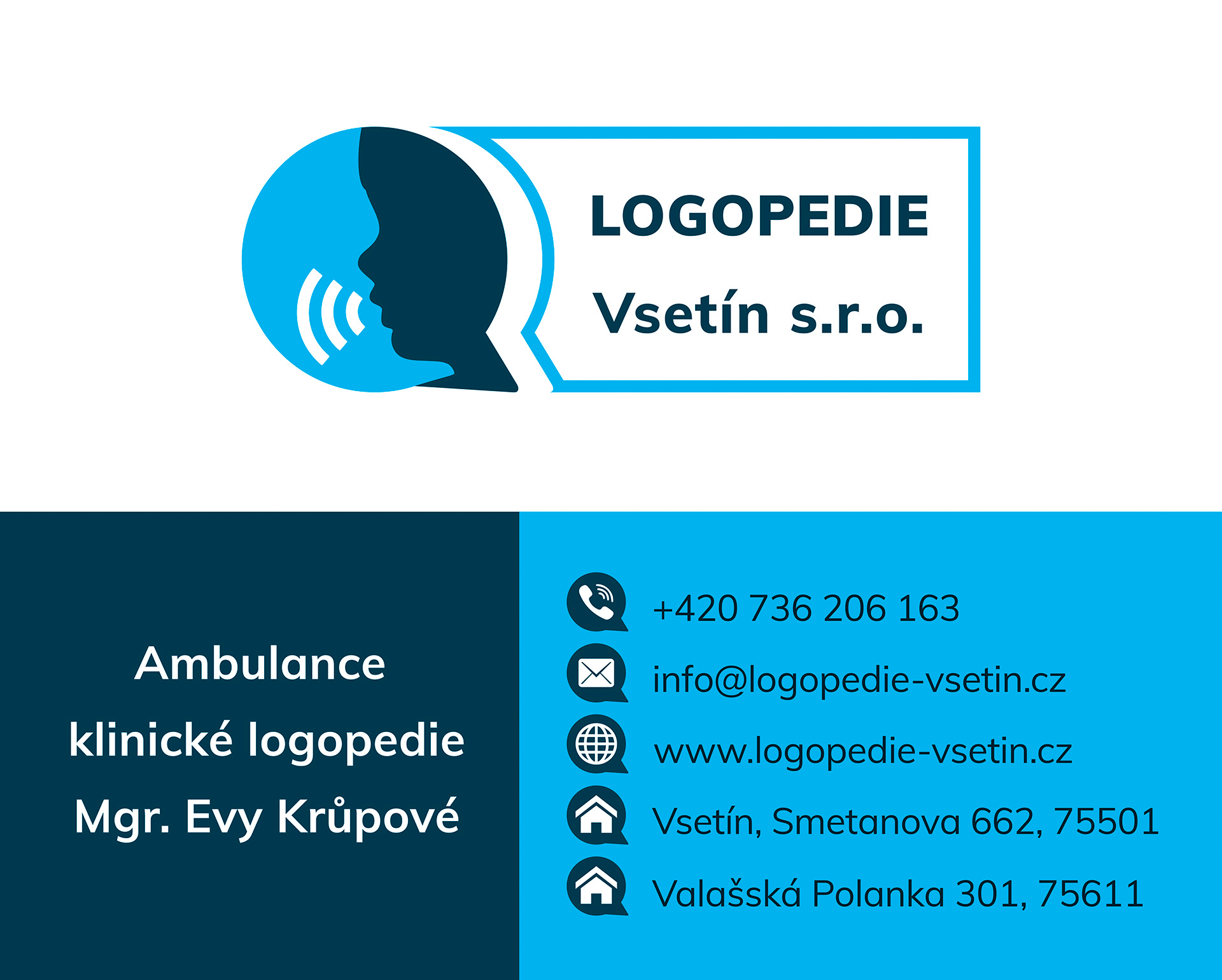 Klinická logopedie Vsetín - Mgr. Eva Krůpová
